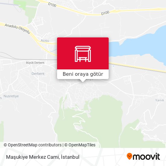 Maşukiye Merkez Cami harita