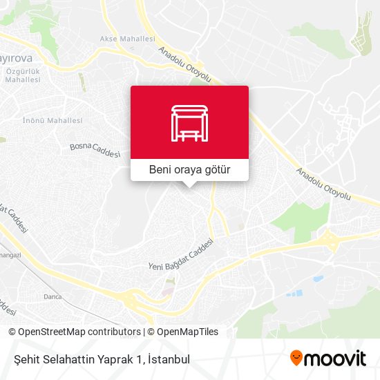 Şehit Selahattin Yaprak 1 harita