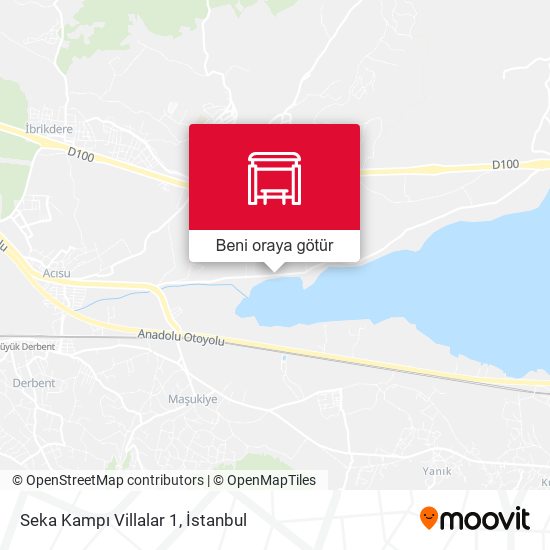 Seka Kampı Villalar 1 harita