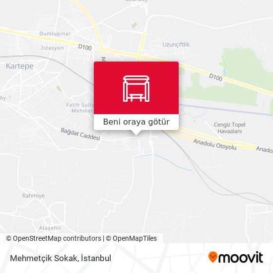 Mehmetçik Sokak harita