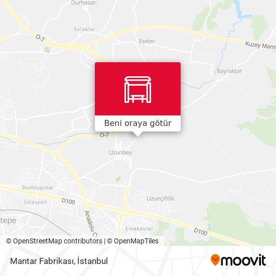 Mantar Fabrikası harita