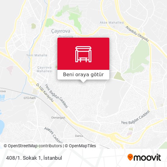 408/1. Sokak  1 harita