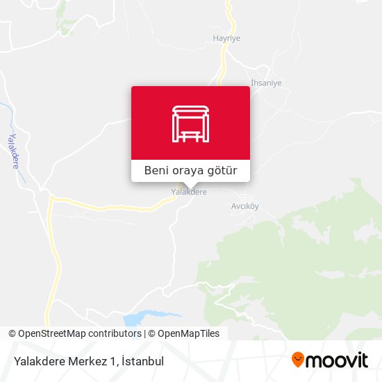 Yalakdere Merkez 1 harita