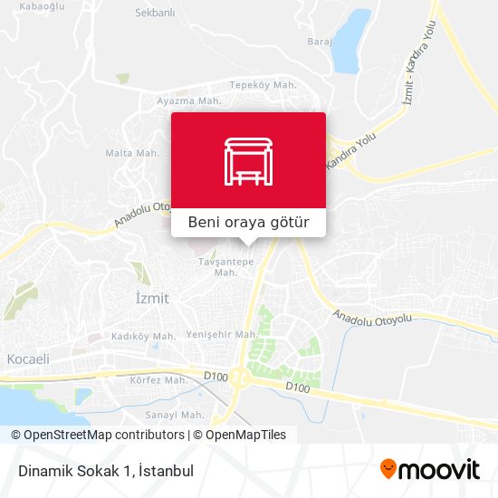 Dinamik Sokak 1 harita