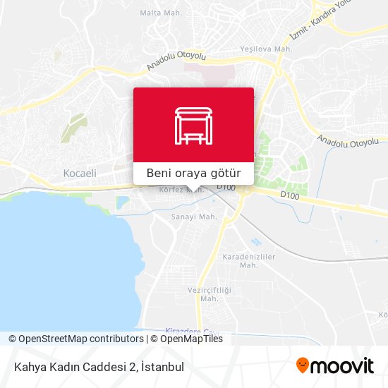 Kahya Kadın Caddesi 2 harita
