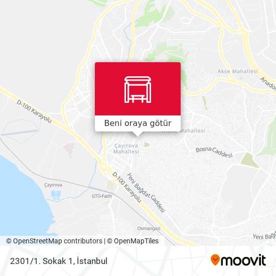2301/1. Sokak 1 harita