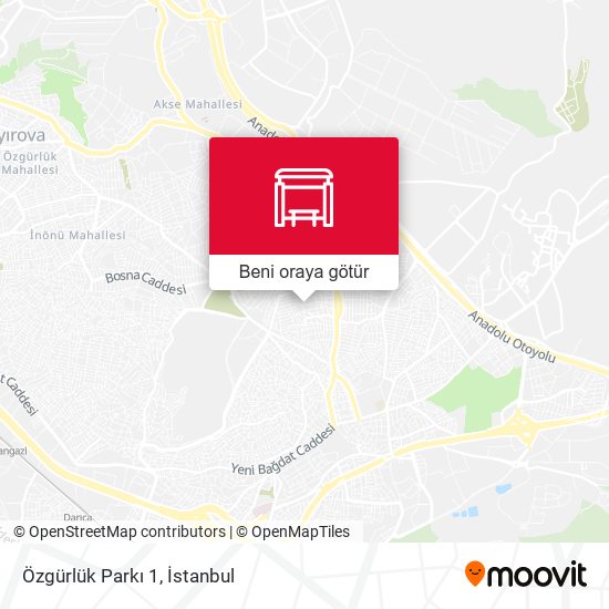 Özgürlük Parkı 1 harita