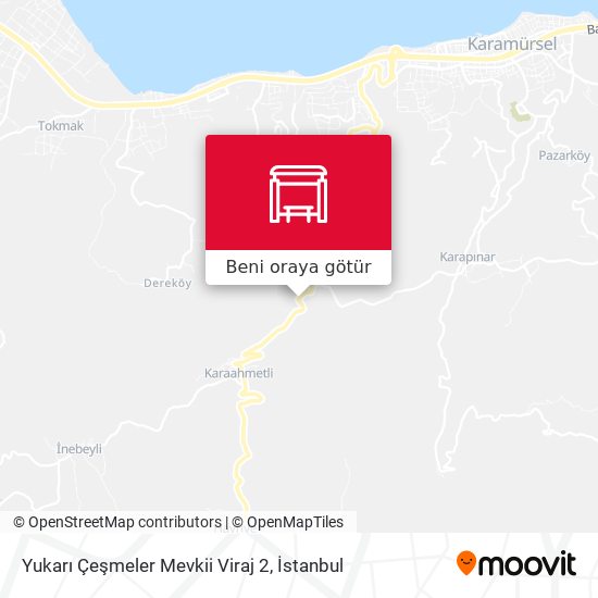 Yukarı Çeşmeler Mevkii Viraj 2 harita