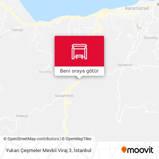 Yukarı Çeşmeler Mevkii Viraj 3 harita