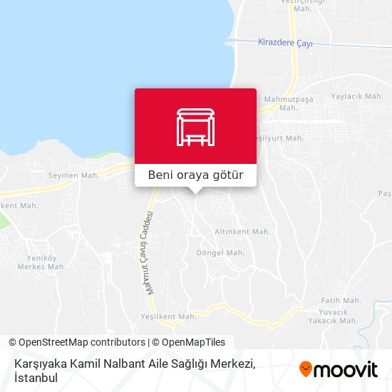 Karşıyaka Kamil Nalbant Aile Sağlığı Merkezi harita