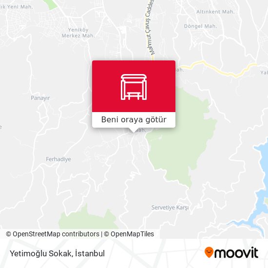 Yetimoğlu Sokak harita