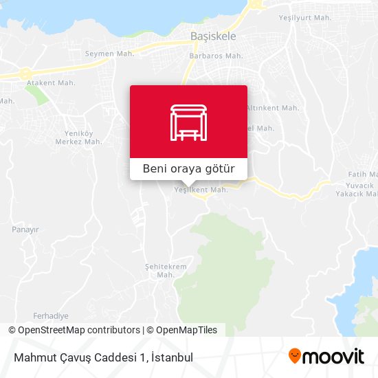 Mahmut Çavuş Caddesi 1 harita