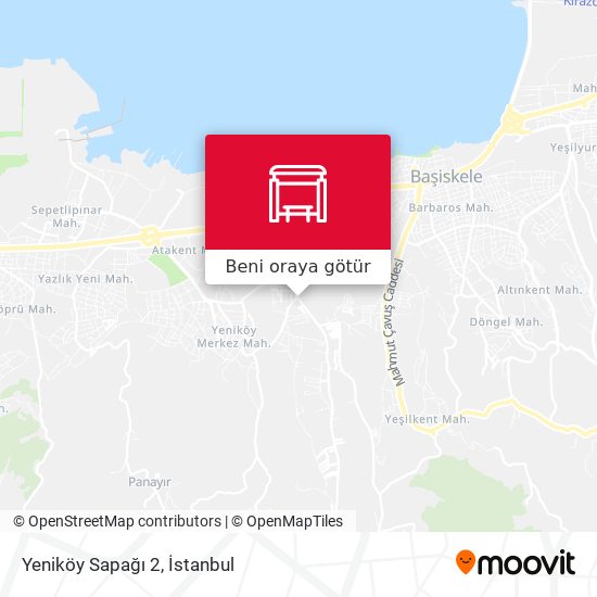 Yeniköy Sapağı 2 harita