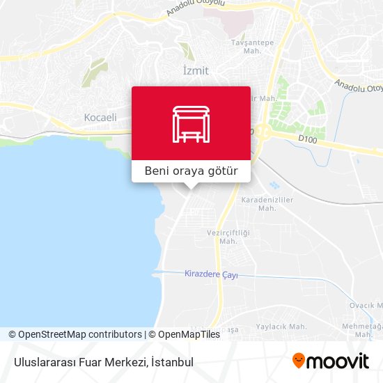 Uluslararası Fuar Merkezi harita