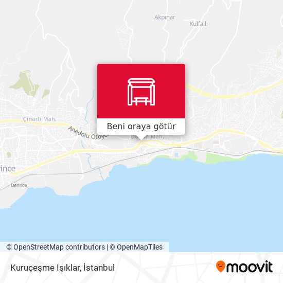 Kuruçeşme Işıklar harita