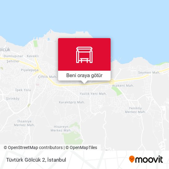 Tüvtürk Gölcük 2 harita