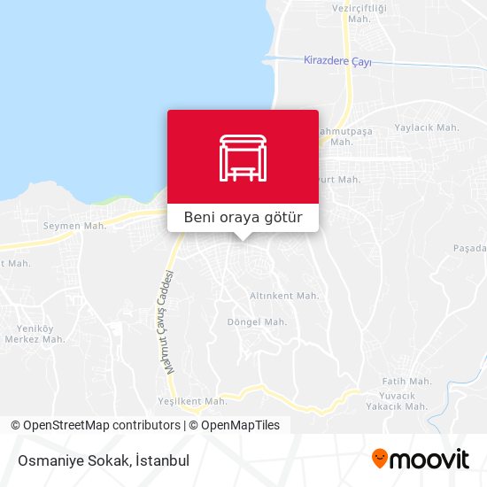 Osmaniye Sokak harita