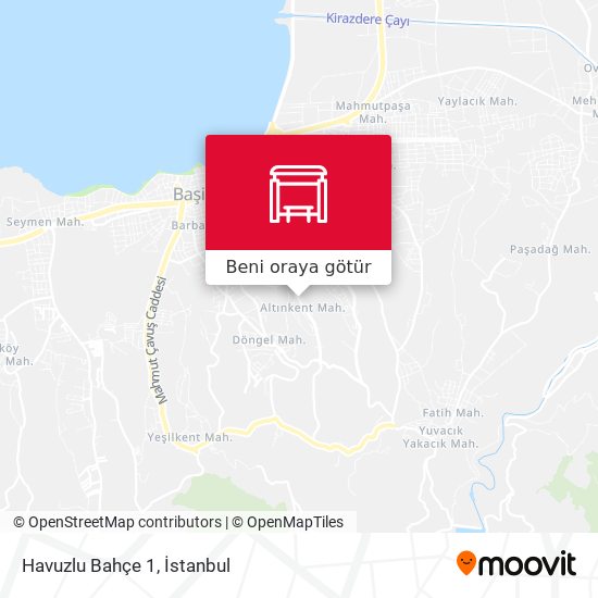 Havuzlu Bahçe 1 harita