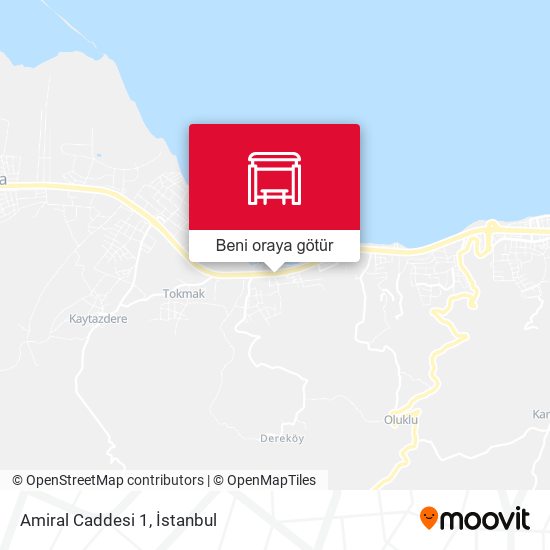 Amiral Caddesi 1 harita