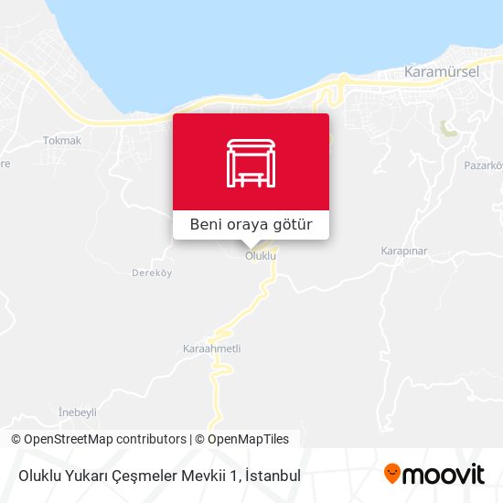Oluklu Yukarı Çeşmeler Mevkii 1 harita