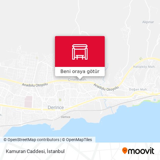 Kamuran Caddesi harita