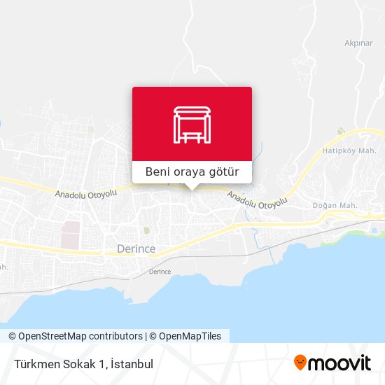 Türkmen Sokak 1 harita