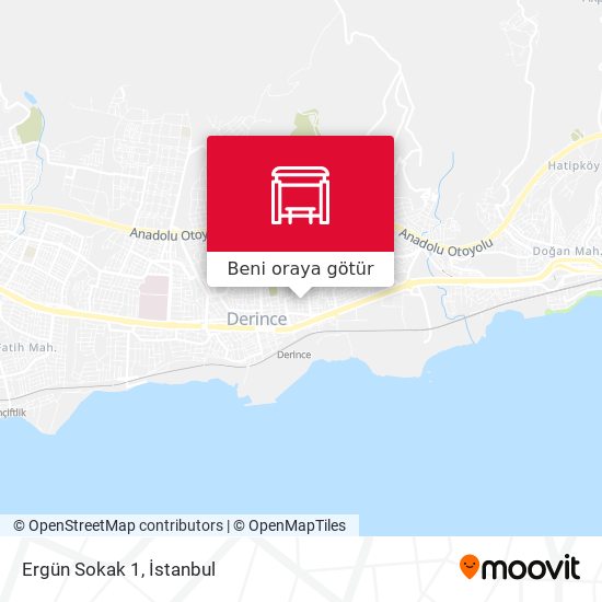 Ergün Sokak 1 harita