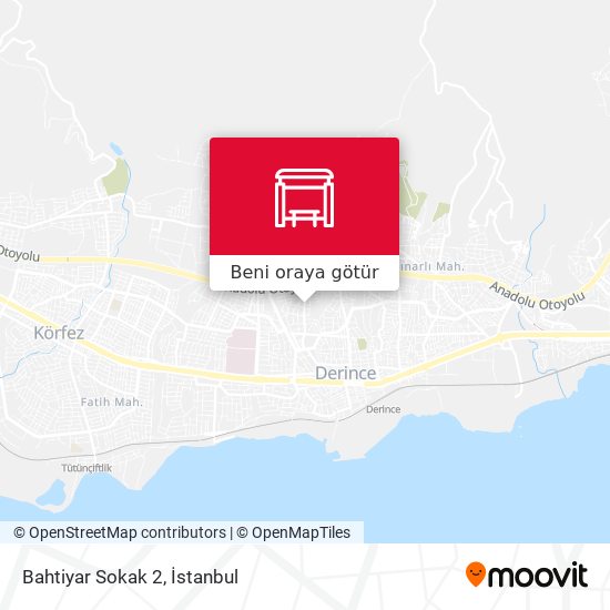 Bahtiyar Sokak 2 harita