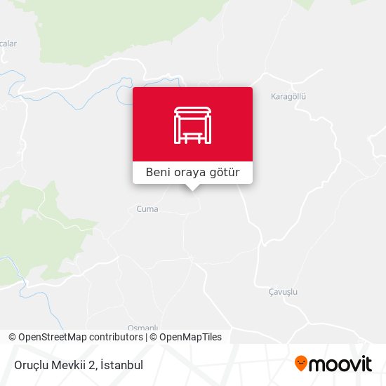 Oruçlu Mevkii 2 harita