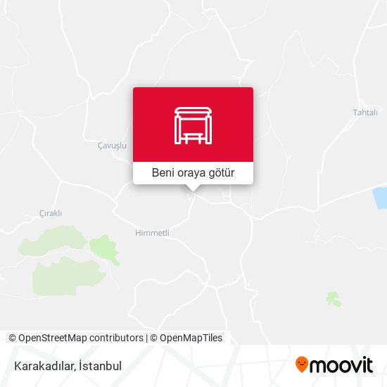 Karakadılar harita
