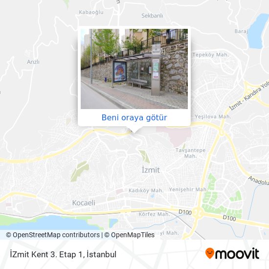 İZmit Kent 3. Etap 1 harita