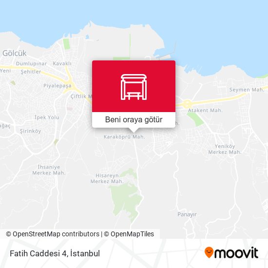 Fatih Caddesi 4 harita