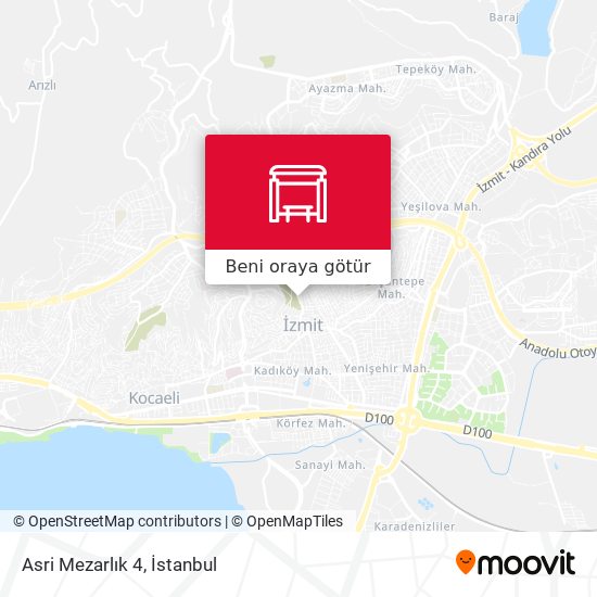 Asri Mezarlık 4 harita