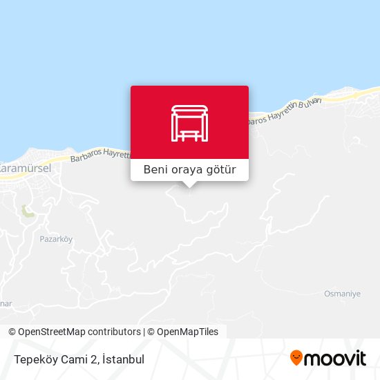 Tepeköy Cami 2 harita