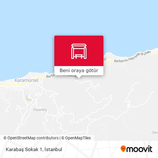 Karabaş Sokak 1 harita