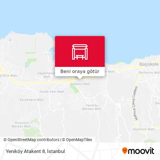 Yeniköy Atakent 8 harita