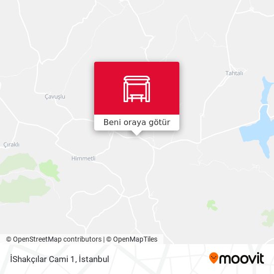 İShakçılar Cami 1 harita