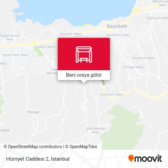 Hürriyet Caddesi 2 harita