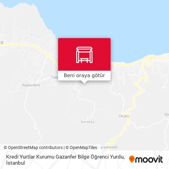 Kredi Yurtlar Kurumu Gazanfer Bilge Öğrenci Yurdu harita