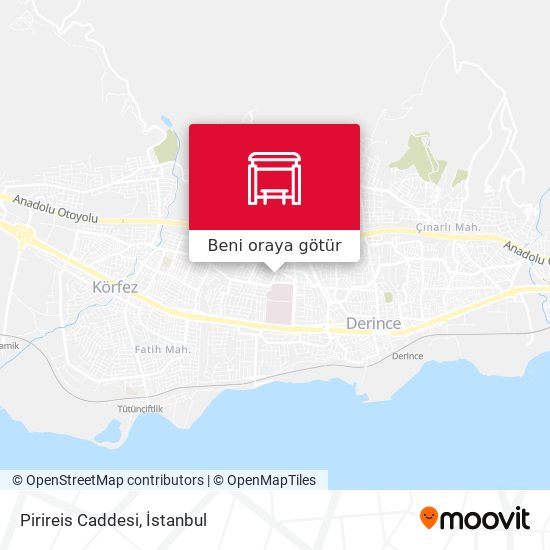 Pirireis Caddesi harita