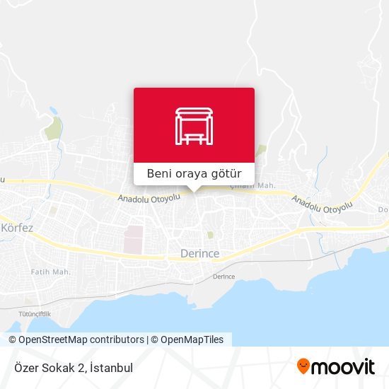 Özer Sokak 2 harita