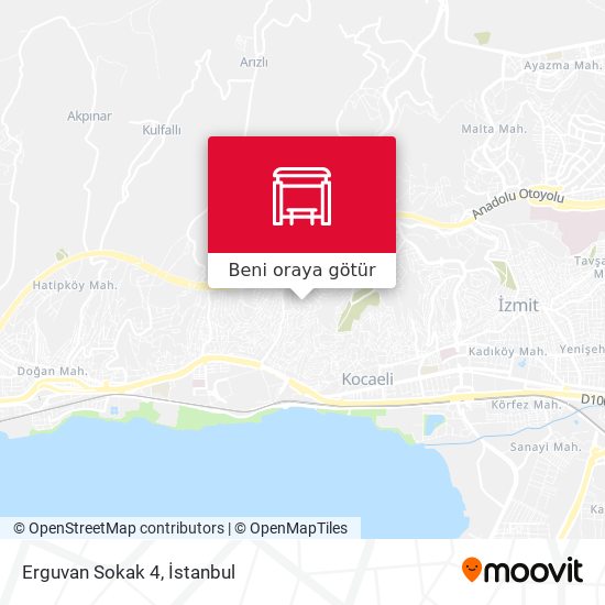Erguvan Sokak 4 harita