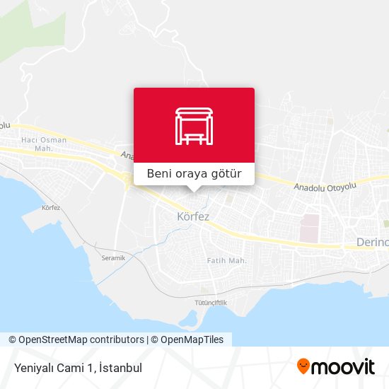 Yeniyalı Cami 1 harita
