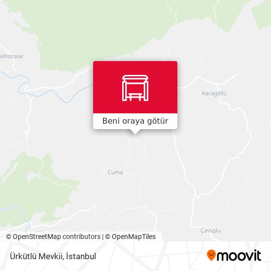 Ürkütlü Mevkii harita