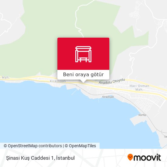 Şinasi Kuş Caddesi 1 harita