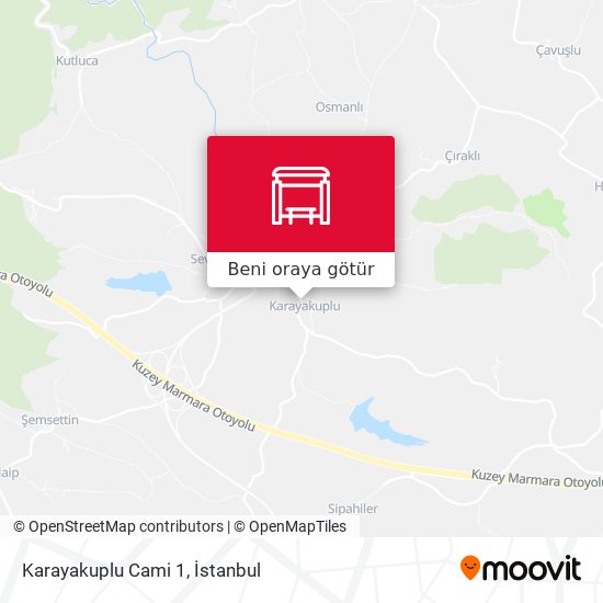 Karayakuplu Cami 1 harita