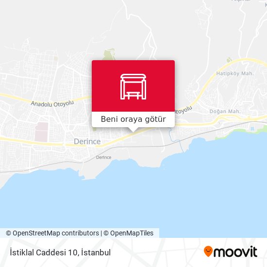 İstiklal Caddesi 10 harita