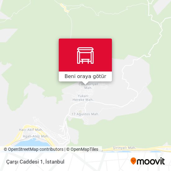 Çarşı Caddesi 1 harita