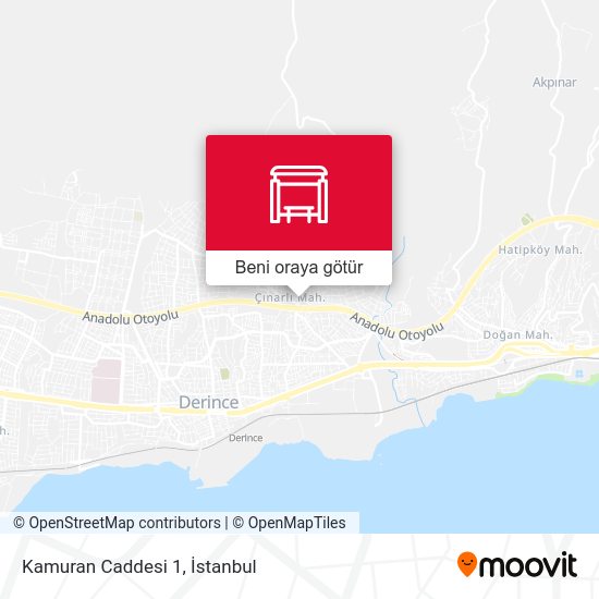 Kamuran Caddesi 1 harita