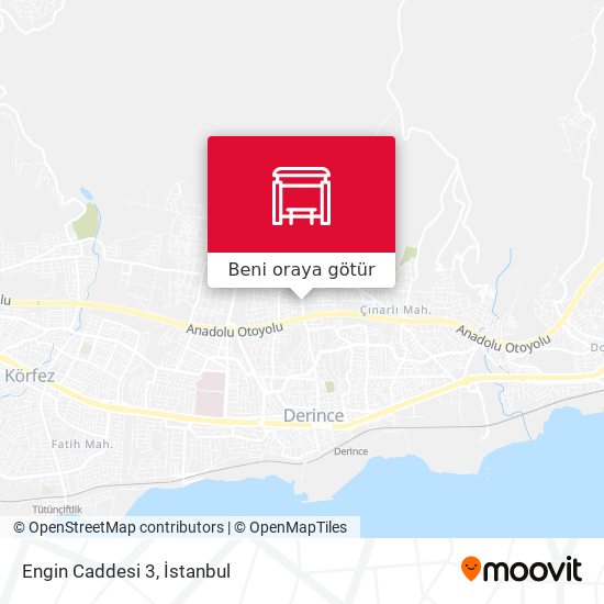 Engin Caddesi 3 harita